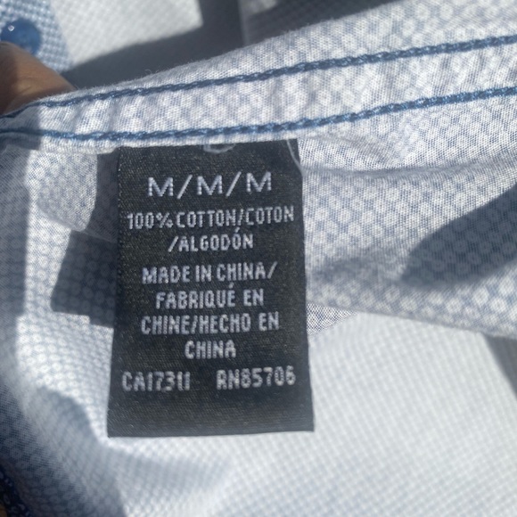 Buffalo David Bitton 100% Cotton Button Down Short Sleeve Shirt - Picture 7 of 12